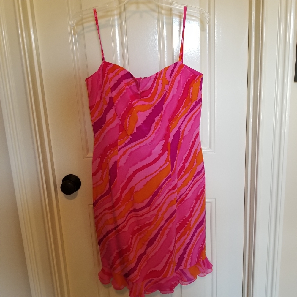 NWT Maggy London silk dress. Size 6.